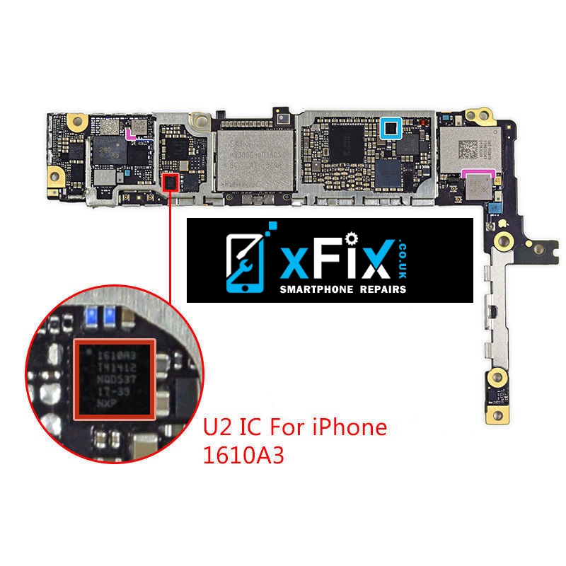 iPhone 6s/ 6sPlus Tristar/U2 IC (CHARGING IC) Repair ...